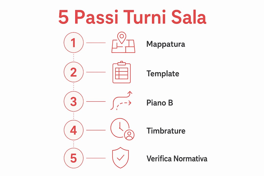 Guida illustrata: 5 step pratici per organizzare al meglio i turni di apertura e chiusura