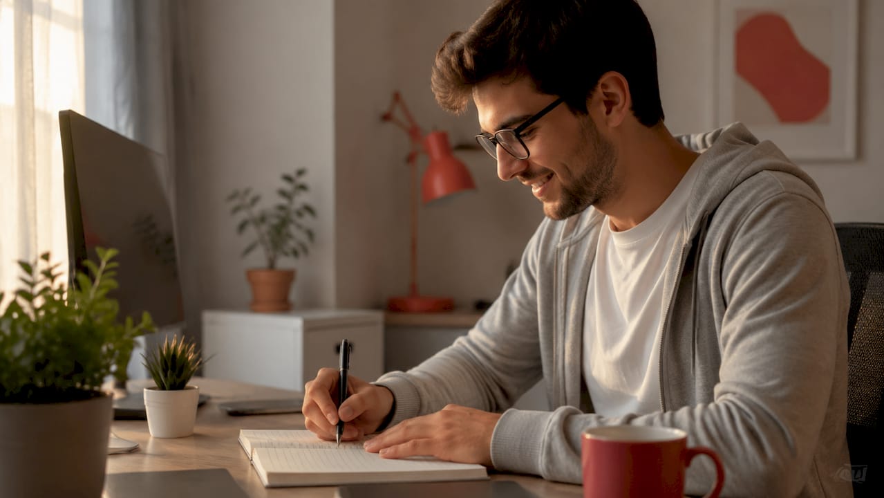 Il programmatore personalizza le diverse opzioni del menu all’interno del software.