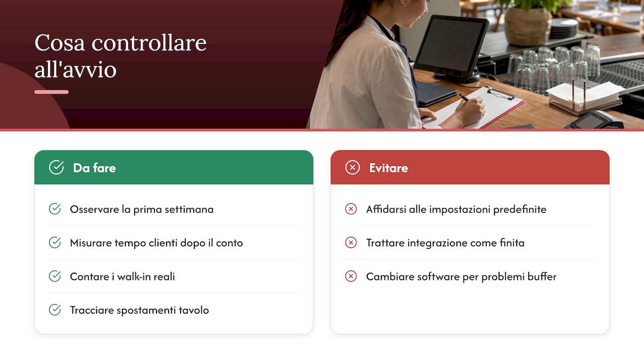 Cosa conta davvero in un'integrazione POS e prenotazioni — overview diagram