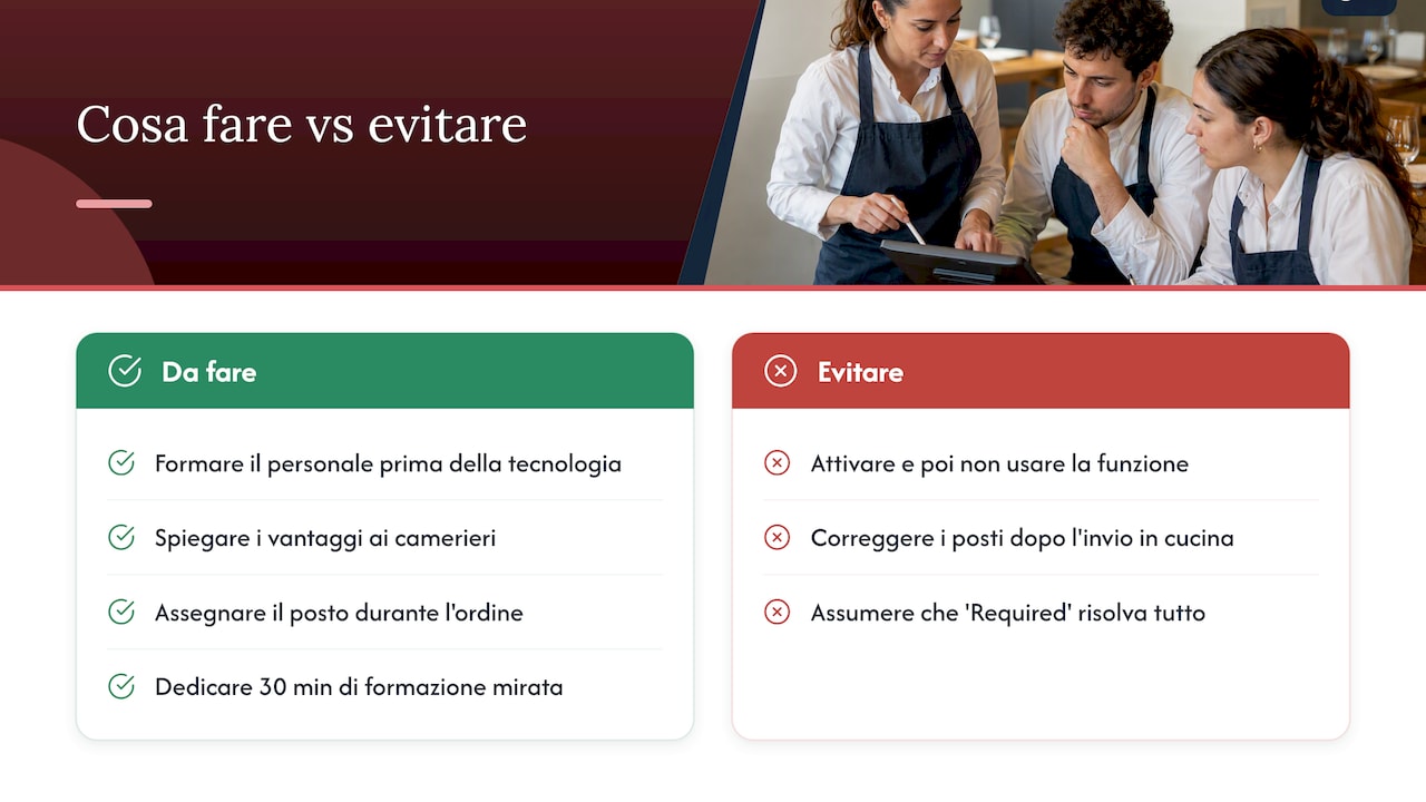 Cosa conta davvero quando si introduce il seat ordering — overview diagram