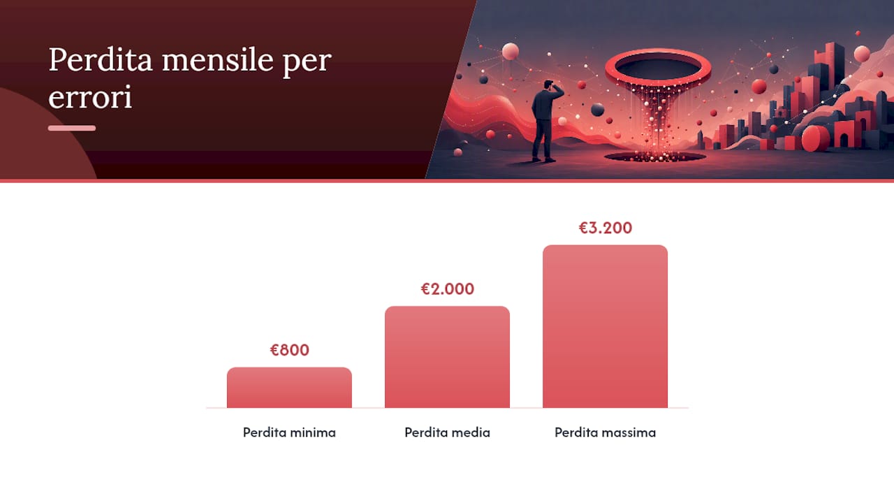 Schema degli errori comuni nella pianificazione dei turni del pub e indicatori chiave di prestazione