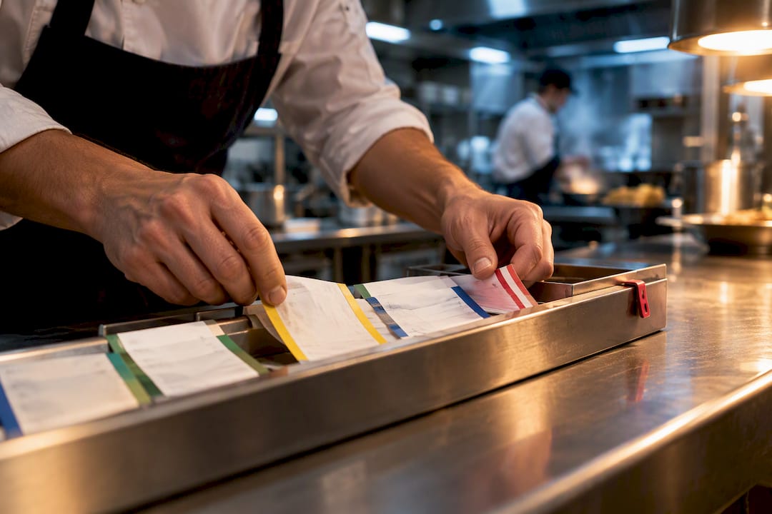 Kitchen ticket colors: come usarli per organizzare la cucina