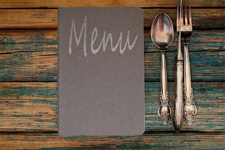 Creare menù ristorante