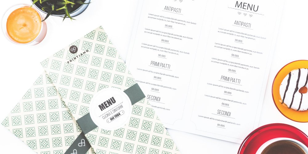 Menu online come prepararlo?